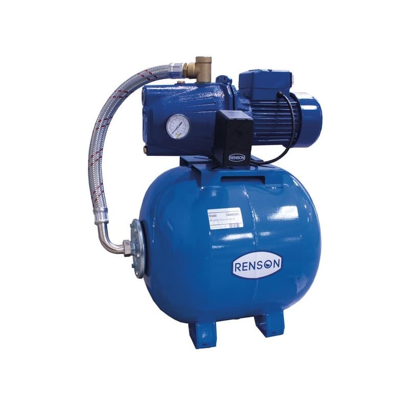 Groupe de surpression 50 l 1.1 kw monophasé 230v eaux claires groupe de surpression 50 l 1.1 kw 1 pièce(s) 70 l/min - renson
