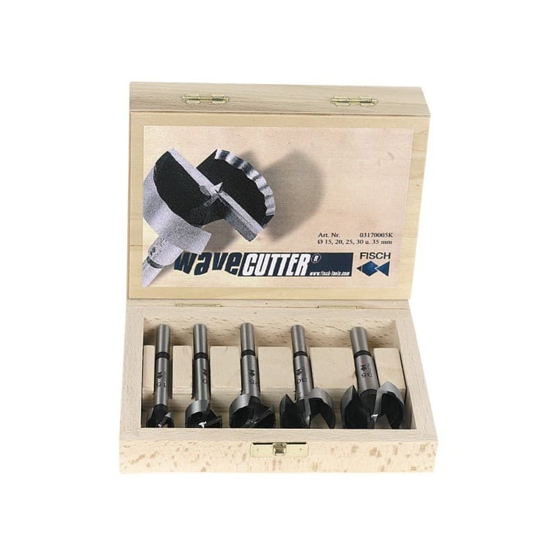 Coffret mèches forstner wave cutter ø 15 à 35 bois cylindrique coffret mèches forstner wave cutter ø 15 à 35 1 coffret(s) de 5 pièce(s) 15 - 35 mm - f
