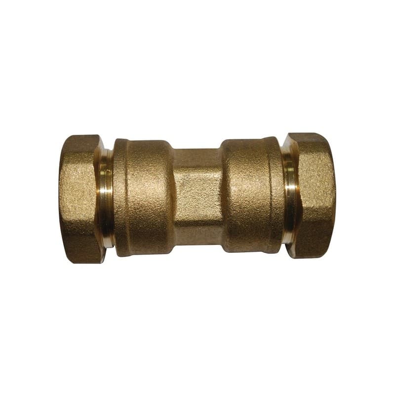 Jonction laiton pour tube polyéthylène (pe) jonction egale ø 40 mm - laiton 1 pièce(s) laiton 40 mm - boutte