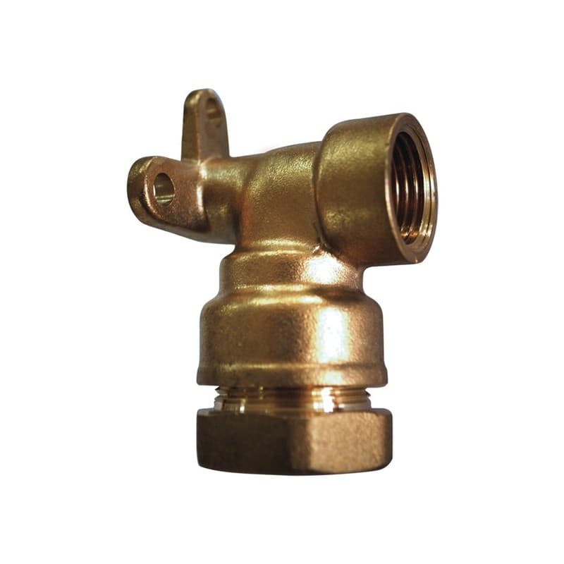 Appliques femelles laiton pour tube polyéthylène (pe) applique femelle 20x27 / ø 25 mm - laiton 1 pièce(s) - boutte