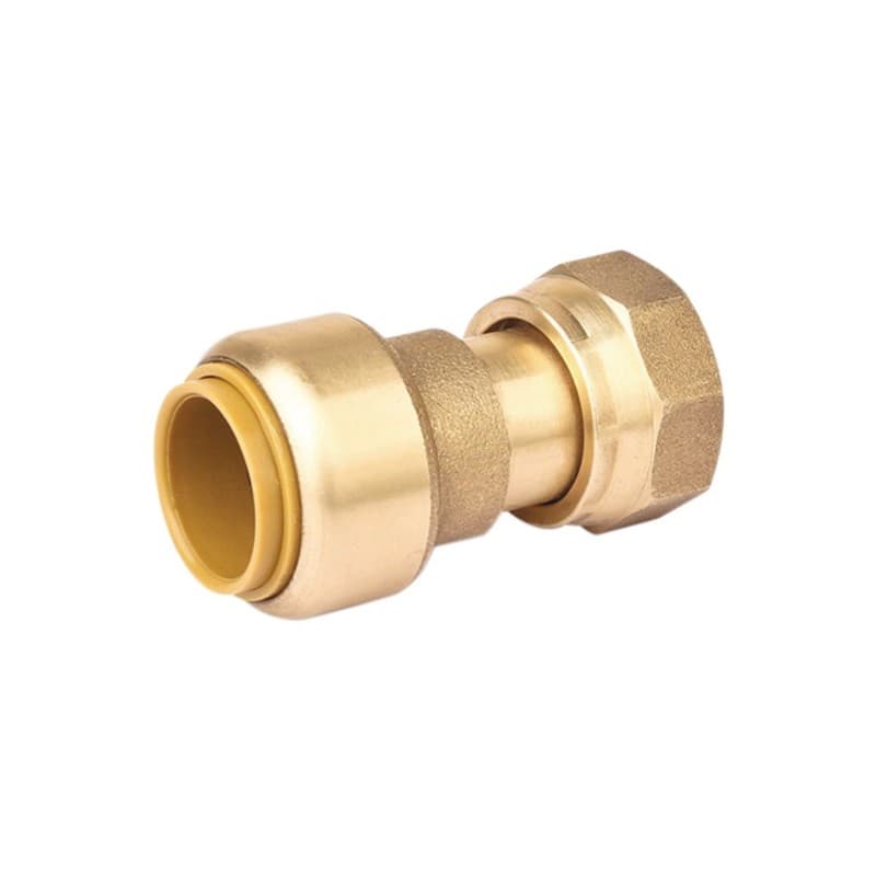 Unions femelles écrou tournant - toutub raccord tournant femelle 12x17 ø12 1 pièce(s) laiton 12 mm 12/17 (3/8") femelle - boutte