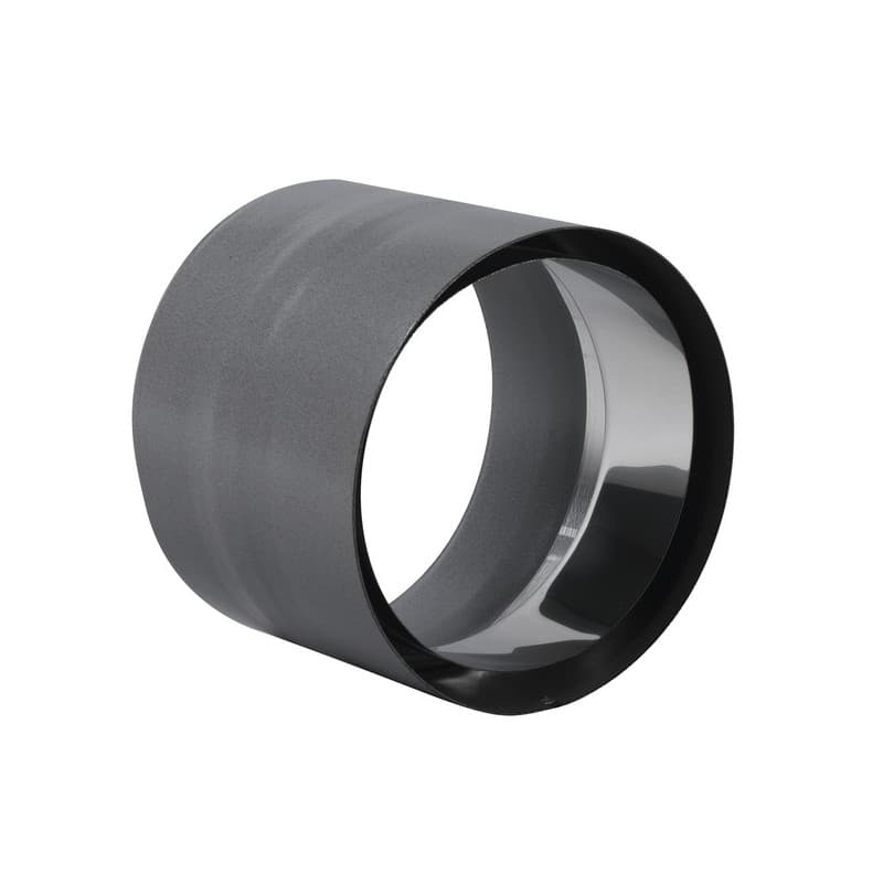 Raccords anti-bistre émail noir mat raccord anti-bistre noir mat ø 153 mm 1 pièce(s) - tolerie emaillee nantaise