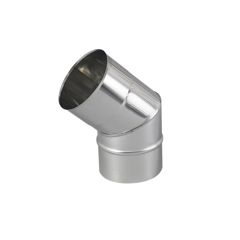 Coudes inox 304 coude br45° 2 parties inox 304 ø 139 mm 1 pièce(s) - tolerie emaillee nantaise