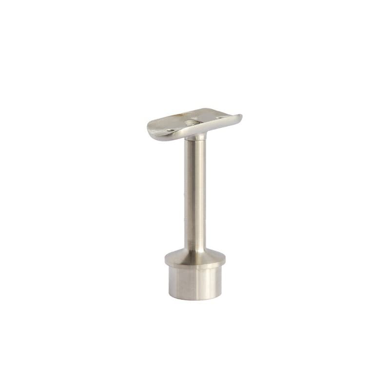 Accessoires pour gardes-corps support fixe pour poteau d. 42.4 mm inox satiné pour poteaux 1 pièce(s) - duval