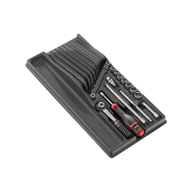 Module composition 1/4'' pozidriv - torx module composition 1/4'' pozidriv - torx 1 jeu(x) de 33 pièce(s) module 33 - facom