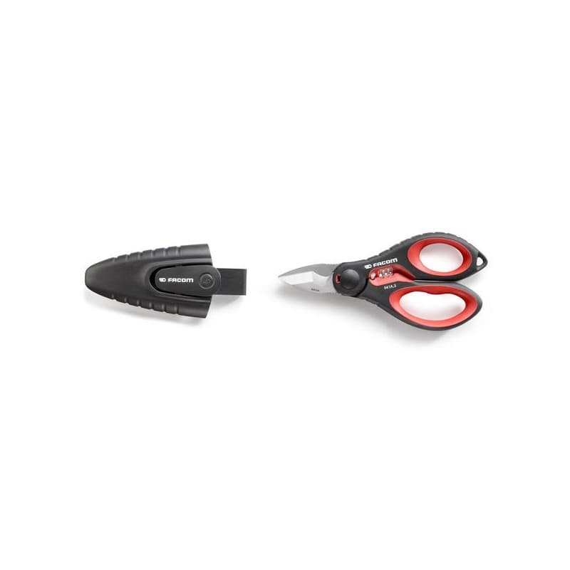 Ciseaux bi-matière gros effort ciseaux bi-matière gros effort 1 pièce(s) - facom