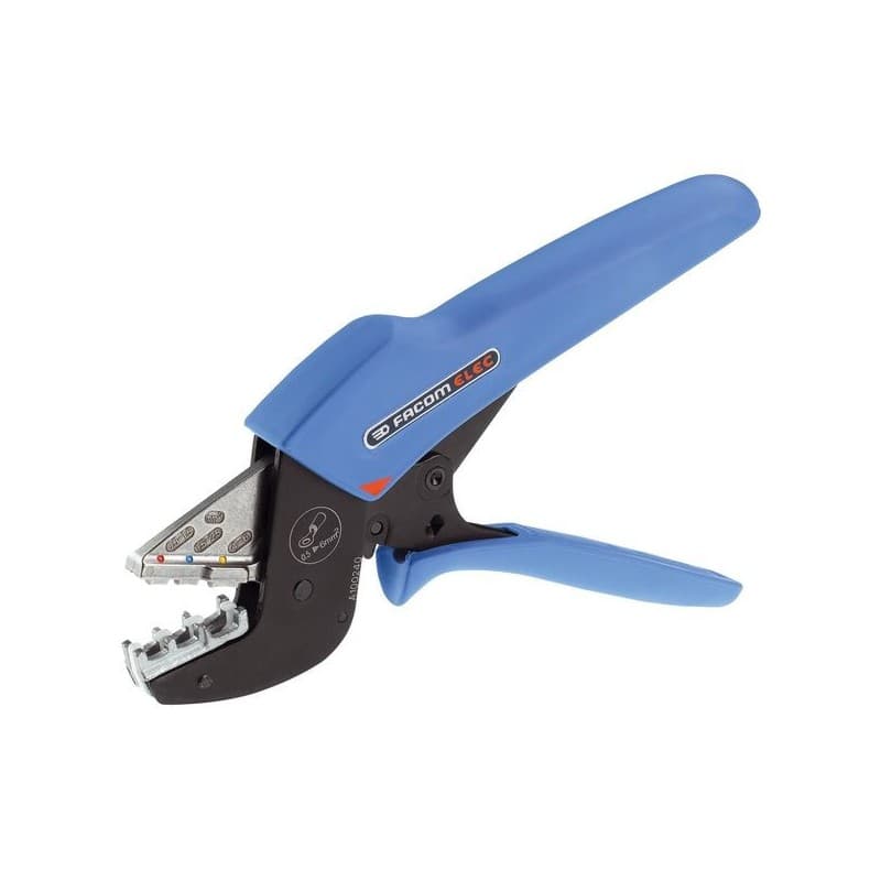 Pince à sertir à cliquet avec positionneur pince à sertir à cliquet avec positionneur 1 pièce(s) - facom