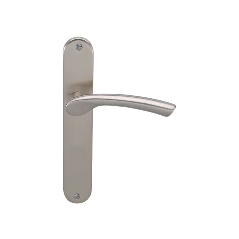 Ensembles poignées océane chp_fonction_bec_19861__.jpg 7 mm 195 mm 38 mm ensemble béquille sur plaques 195 mm bec de cane nickel mat 1 pièce(s) - cada