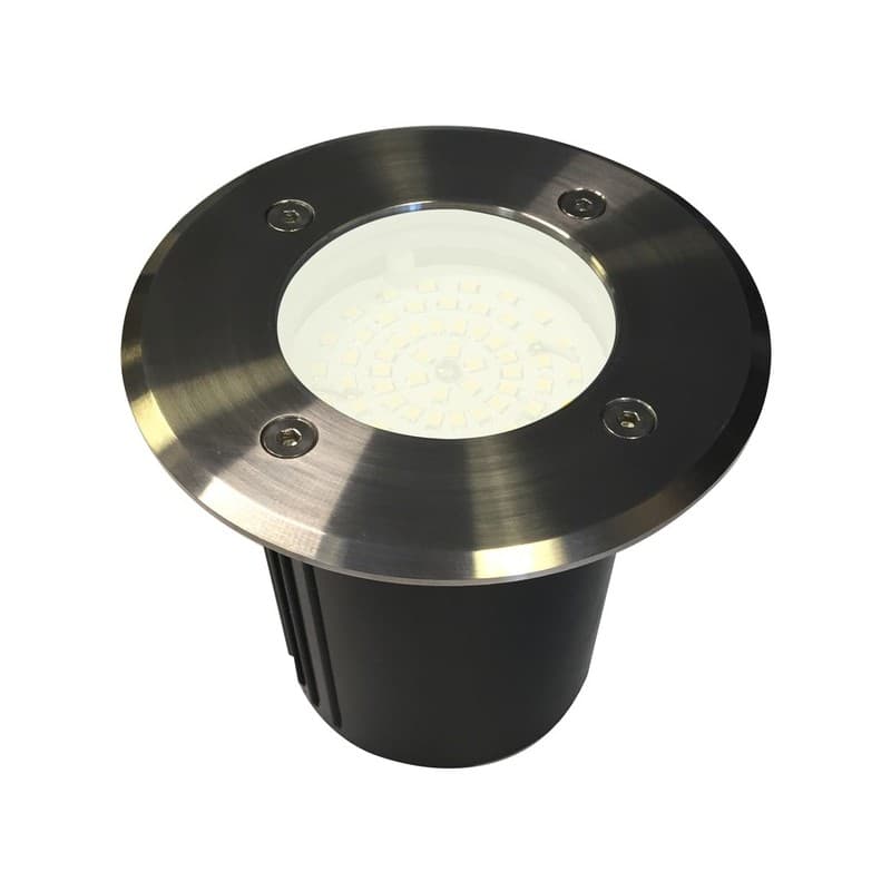 Encastrés de sol led 12v 120 mm encastré de sol 60 led 12v 120mm 7w 6500°k 630lm 1 pièce(s) - lumihome