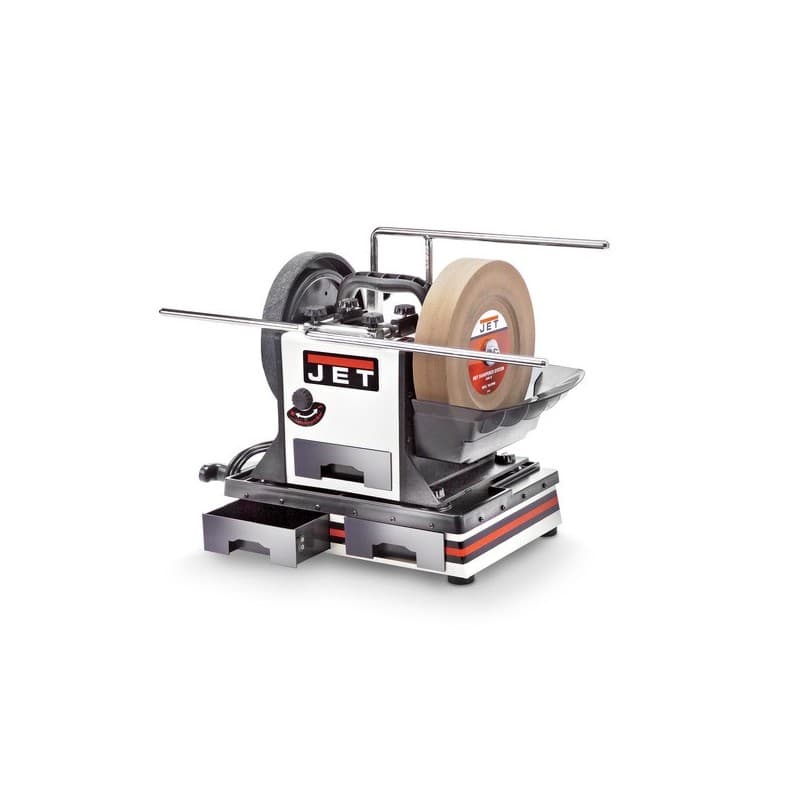 Touret d'affutage à eau 230 v monophasé 230v touret d'affutage à eau 230 v 15 kg 1 carton(s) de 1 pièce(s) 250 mm 1600 w meule-bande 150 trs/min - pro