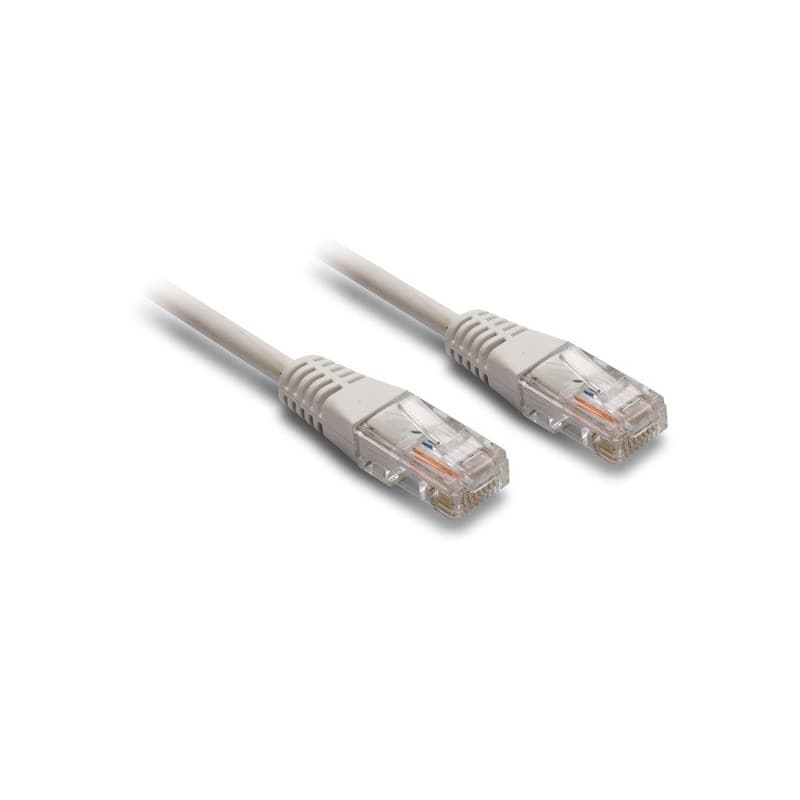 Cordons rj 45 droits cordon rj 45 droit 5 m blanc 1 pièce(s) - metronic