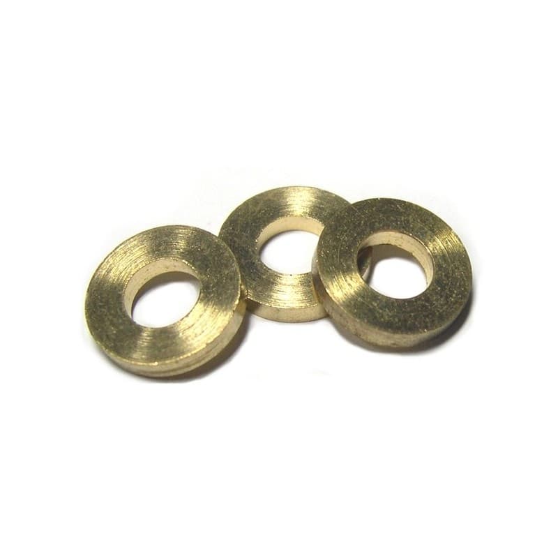 Bagues à paumelle ordinaire laiton bague à paumelle ø ext 12. ø int 6. ep 2 mm 1 sachet(s) de 100 pièce(s) - select hardware france