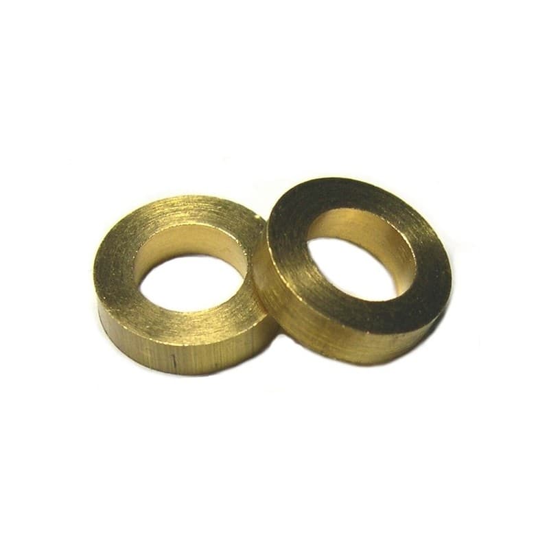 Bagues à paumelle picarde laiton bague à paumelle ø ext 12 ø int 7 ep 3 mm 1 sachet(s) de 4 pièce(s) - select hardware france