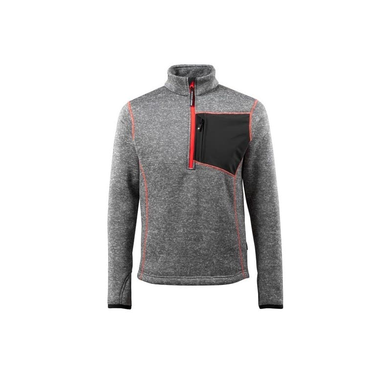 Pull reims pull reims gris chiné/rouge t4xl pull gris 300 - 400 g entre 1 et 3 polyester 4xl 1 pièce(s) - mascot