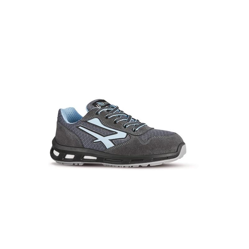 Chaussures de sécurité basses lolly-cherry chaussures de sécurité basses lolly bleu t36 textile bas aluminium 36 cuir croute, toile polyuréthane, pu d