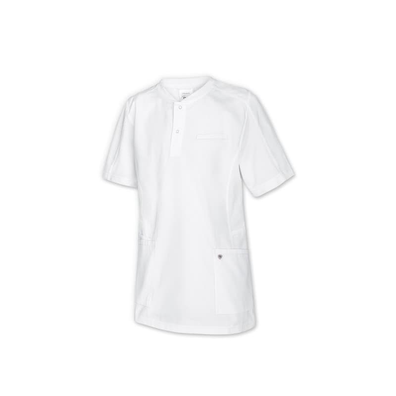 Tunique confort mixte à enfiler tunique confort mixte à enfiler blanc tm blanc m 100 - 200 g coton / polyester tunique 1 pièce(s) à enfiler - bp bierb