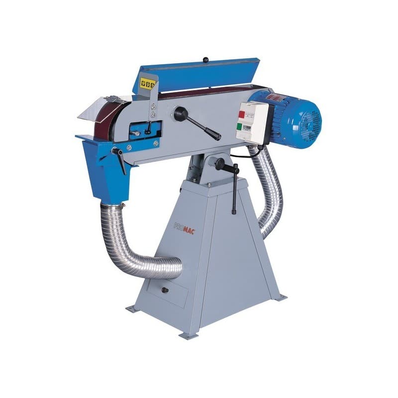 Ponceuse à bande 400 v - 2,2 kw secteur ponceuse à bande 400 v - 2,2 kw 1800 m/min 85 kg 1 pièce(s) 2200 w - promac