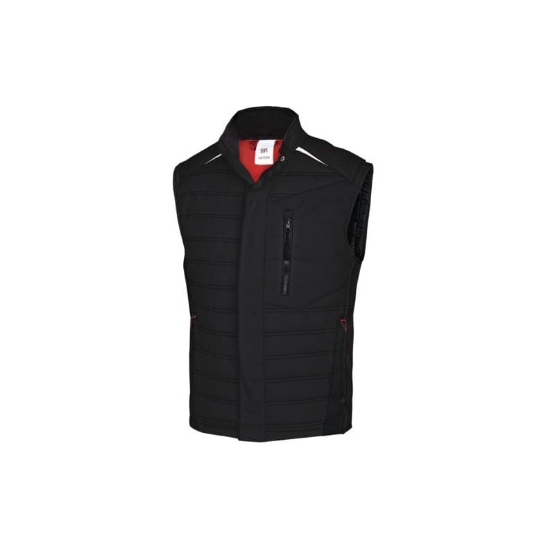 Gilets thermiques bplus gilet thermique noir ts gilet 200 - 300 g s noir entre 1 et 3 polyester / coton 1 pièce(s) - bp bierbaum proenen