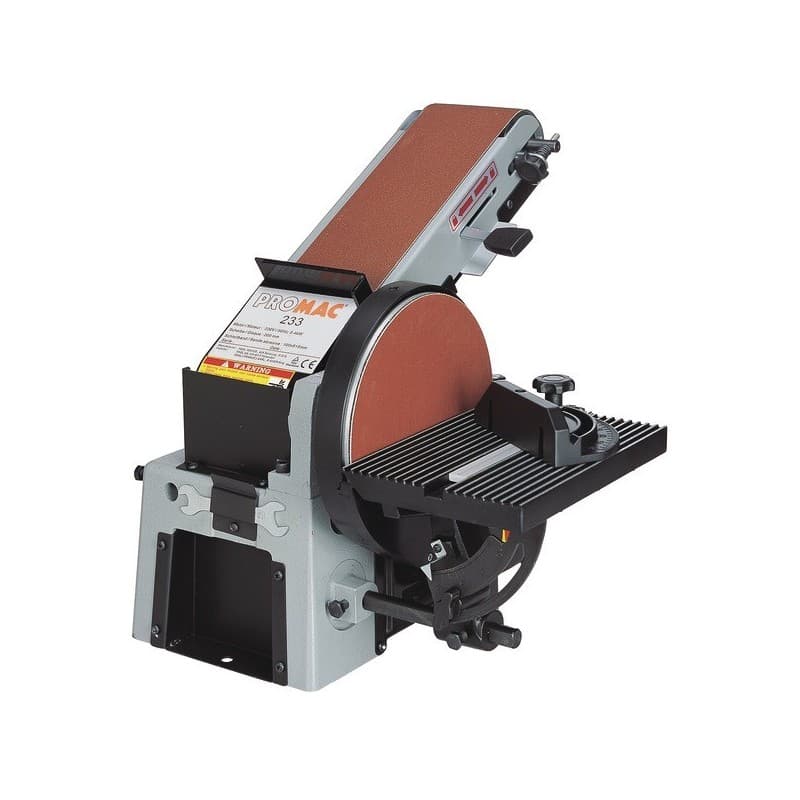 Ponceuse combinée bande/disque 230 v secteur 26 kg 400 w 100 mm 1850 trs/min ponceuse combinée bande/disque 230 v 1 pièce(s) - jet