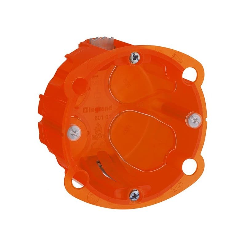 Boîte d'encastrement batibox multimatériaux boîte d'encastrement multimatériaux batibox 1 poste 40 mm 1 pièce(s) - legrand snc
