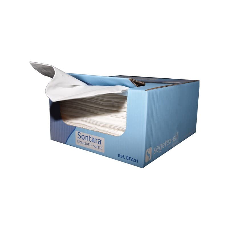 Essuyage multi-usage essuisoft super blanc blanc essuyage multi-usage essuisoft super blanc 1 boîte(s) de 120 pièce(s) rouleau individuel 1 cellulose,