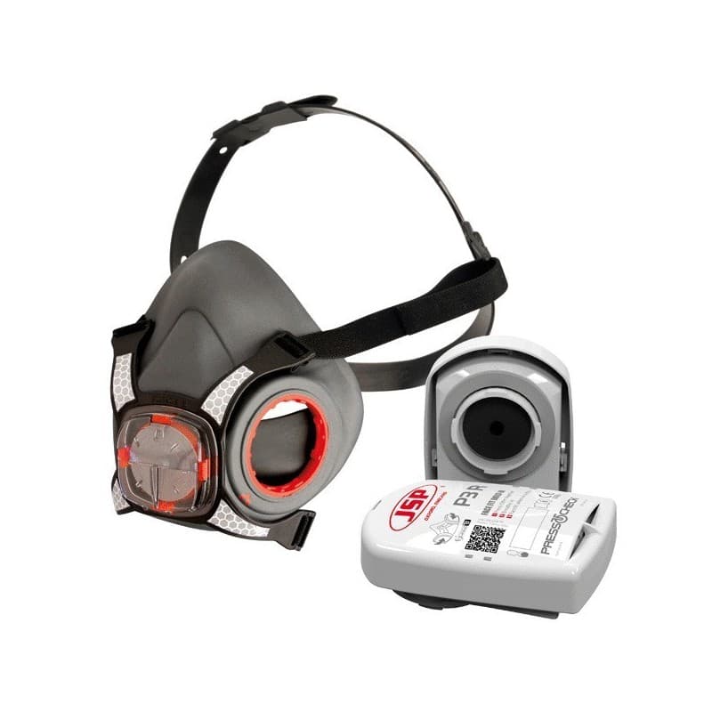 Demi-masque force8 demi-masque force8 a2p3 ffp3/p3 oui type a demi-masque 1 pièce(s) - jsp safety