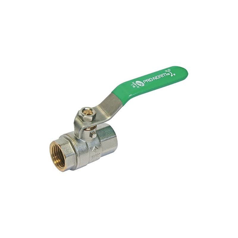 Vannes à sphère nf vanne à sphère nf ff15x21 manette plate 1 pièce(s) femelle / femelle 15/21 (1/2") plate - somatherm for you