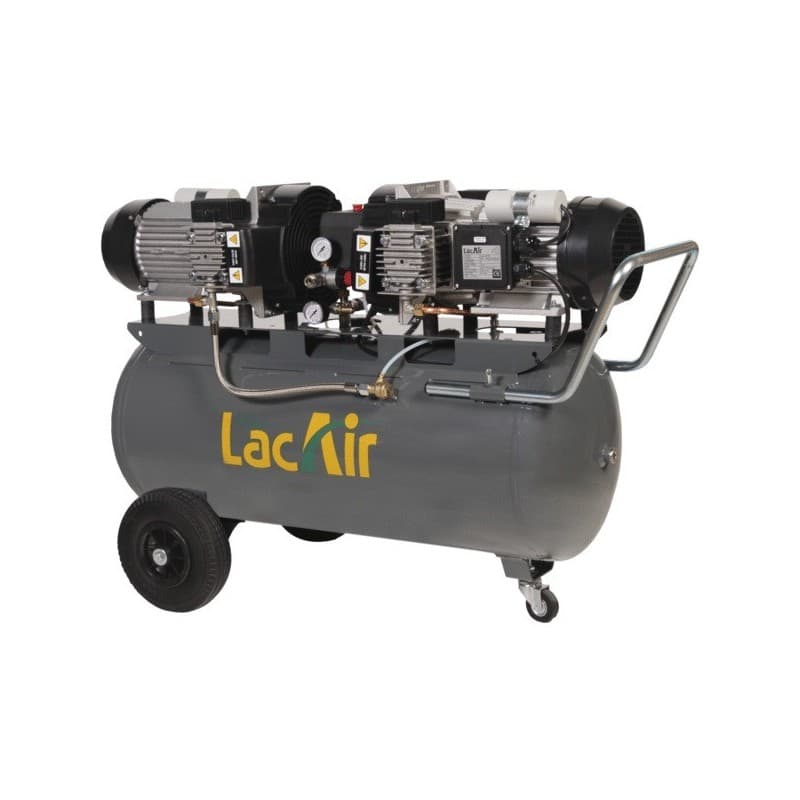 Compresseur mobile 100l - 40 m³/h 85 dba compresseur mobile 100l - 40 m³/h 79.5 kg 1 pièce(s) 10 bar 100 litre(s) 4.6 cv mobile 40 m³/min - lacme