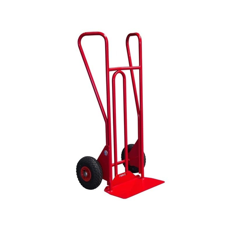 Diable acier 250 kg à bavette fixe et poignées fermées 490 mm 250 kg 180 mm diable acier 250 kg à bavette fixe et poignées fermées 1 pièce(s) universe