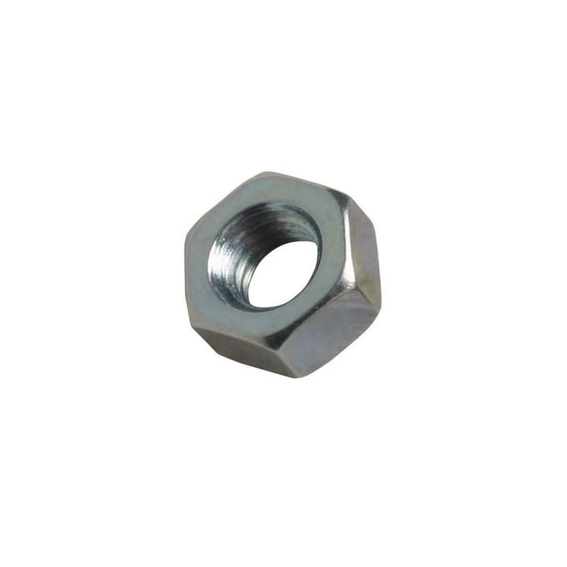 Écrou hexagonal - acier zingué blanc - classe 8 écrou hexagonal zingué blanc din 934 m4 din 934 1 boîte(s) de 200 pièce(s) 3.2 mm 4 7 acier zingué bla