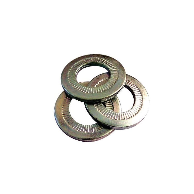 Rondelle conique striée série contact en acier zingué rondelle conique striée contact m8 - 8.2x18x1.4 1 boßte(s) de 500 piÚce(s) 18 mm m8 mm 1.4 mm 8