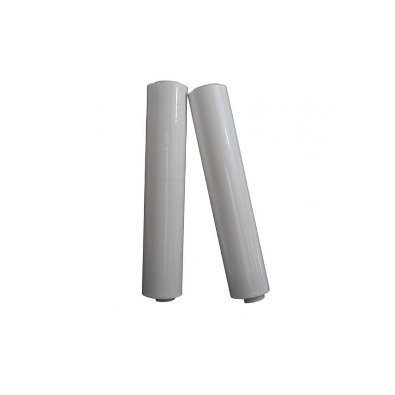 Film manuel pré-étiré film pré-étiré ecowrapp 7µ transparent 1 bobine(s) de 600 mètre(s) linéaire - bba emballages