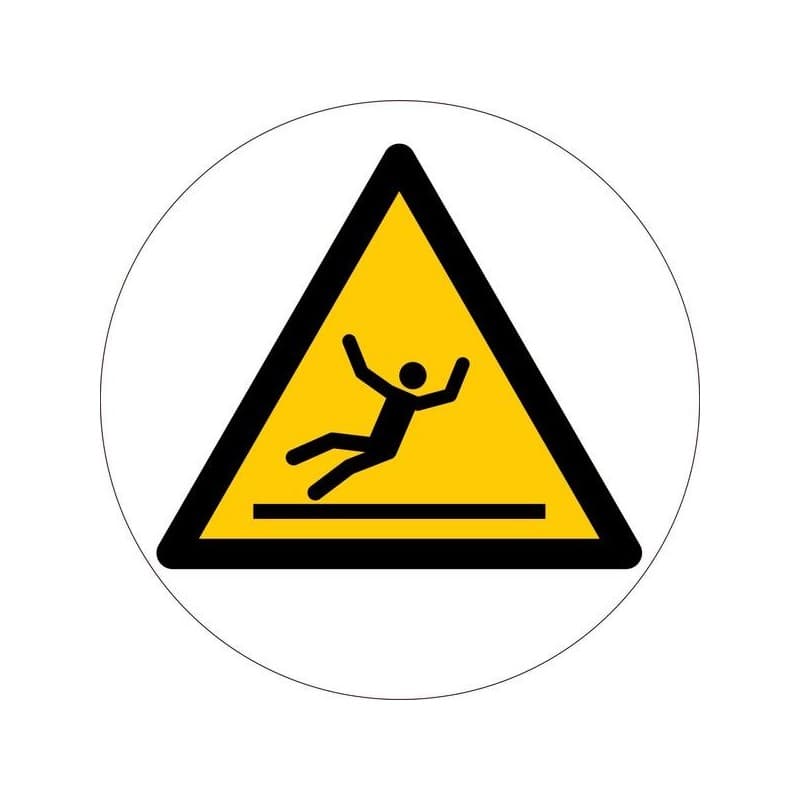 Panneaux adhésifs au sol adhesif au sol "sol glissant" diamètre 450 mm 1 pièce(s) - novap