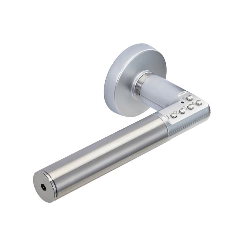 Ensemble poignée électronique sur rosace code-it 1 pièce(s) poignée code it sur rosace carré 7 mm - droite - mul t lock france