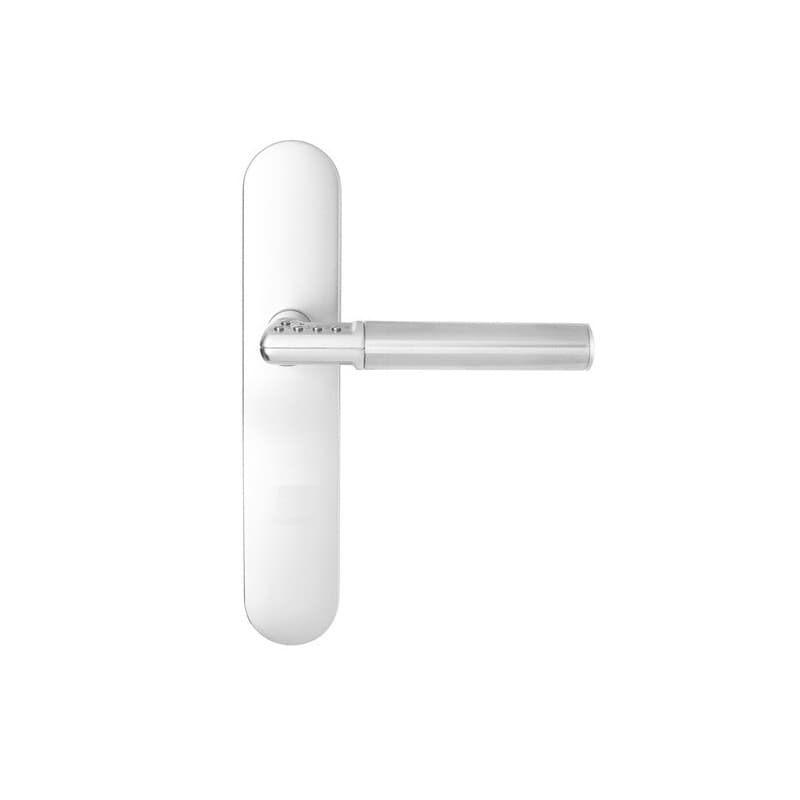 Ensemble poignée électronique sur plaque code-it 1 pièce(s) poignée code it sur plaque carré 7 mm bdc - gauche - mul t lock france