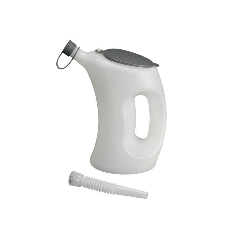 Broc verseur à couvercle + flexible polyéthylène 1 pièce(s) broc verseur gradué flacon pehd 2 l 2 litre(s) - pressol