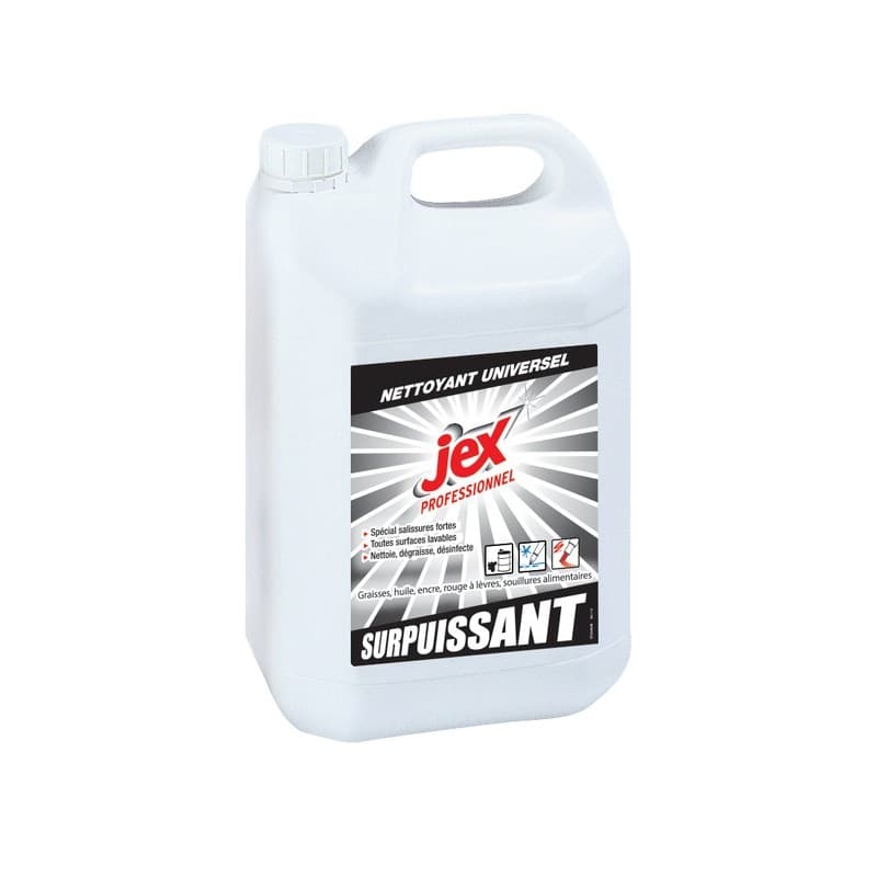 Nettoyant surpuissant jex nettoyant surpuissant 1 bidon(s) de 5 litre(s) bouteille 5 litre(s) nettoyant - jex