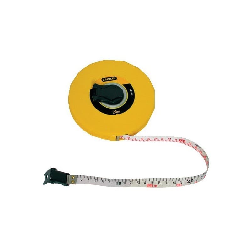 Mesure longue fibre de verre classe iii ruban fibre fiberglass boîtier fermé 20 m 1 pièce(s) - stanley division construction