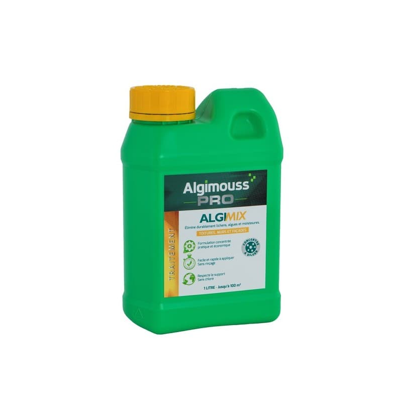Traitement curatif et préventif anti-verdissures algimix traitement curatif et préventif anti-verdissures algimix 1 bidon(s) de 1 litre(s) - algimouss