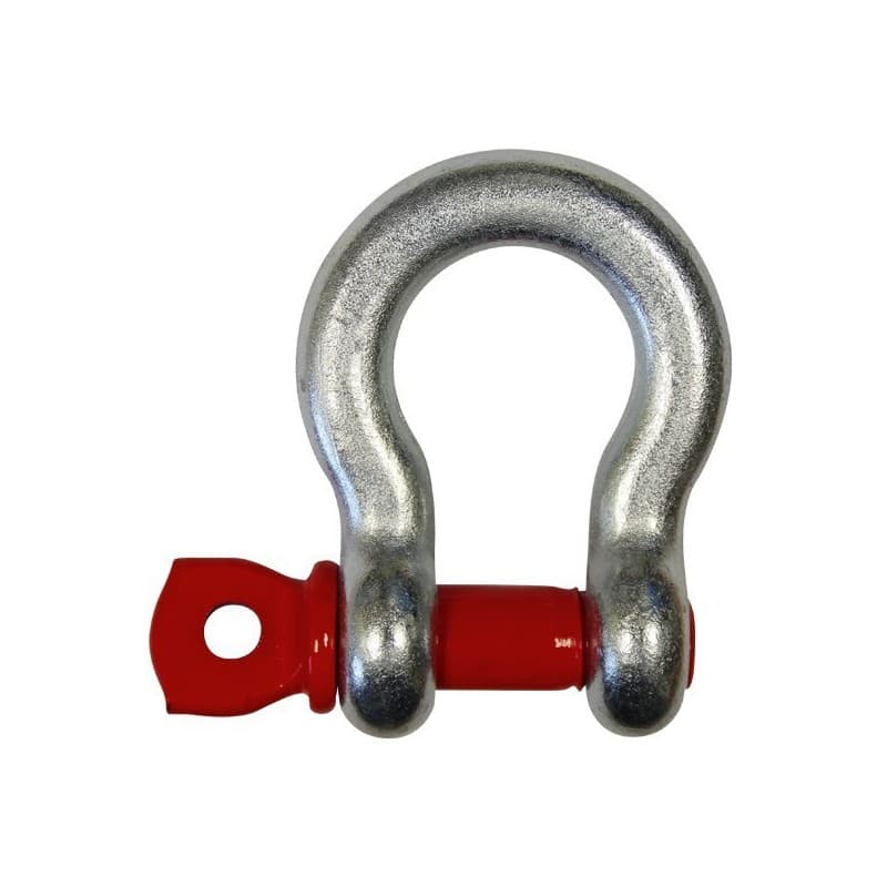 Manilles lyres acier haute résistance manille lyre acier hr galvanisé - ø 16 mm - cmu 2000 kg 1 pièce(s) - levac