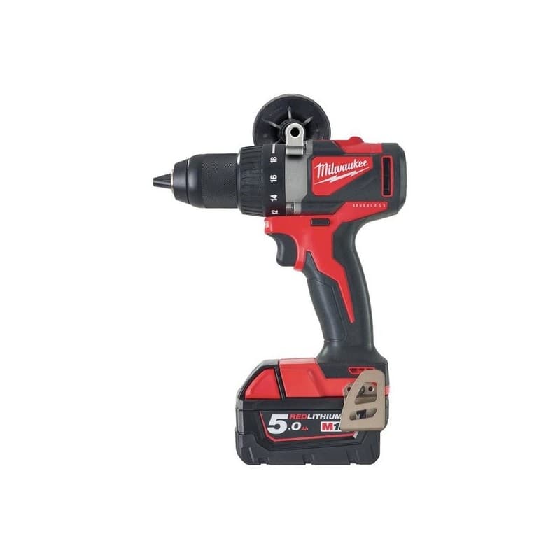 Perceuse-visseuse m18 bldd2-502x 18v 5ah perceuse-visseuse m18 bldd2-502x 18v 5ah 2 5 ah batterie 13 mm moteur sans charbon 2 kg 1800 trs/min 1 coffre