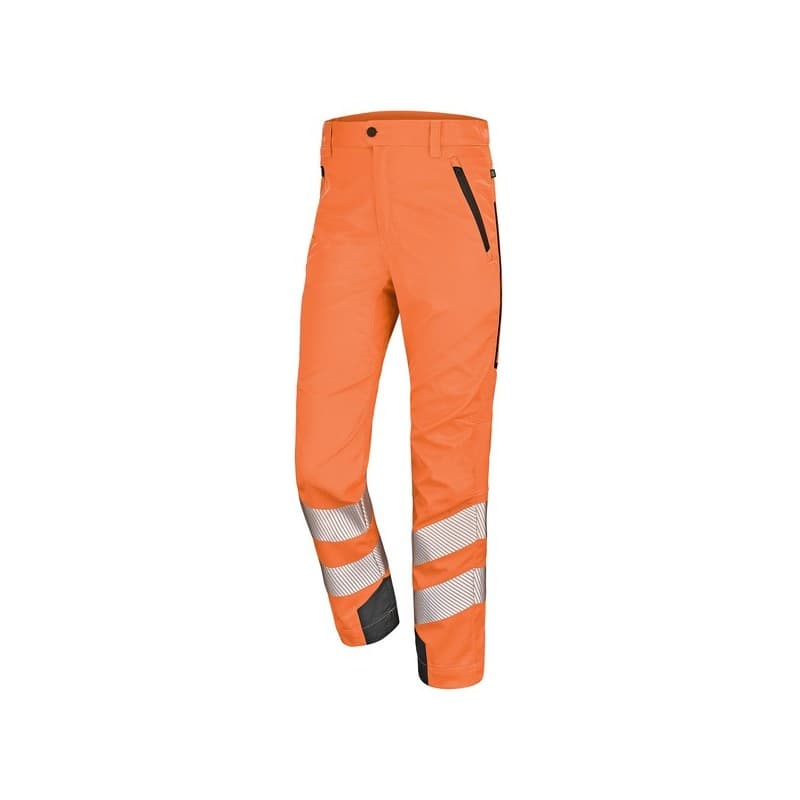 Pantalons hv stretch pantalon hv stretch orange fluo/gris charcoal t2 200 - 300 g entre 1 et 3 pantalon t2 polyester / coton, spandex 1 pièce(s) gris,