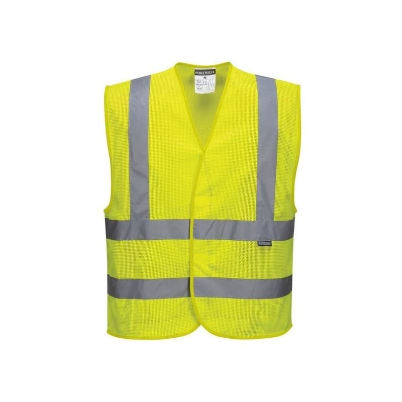 Gilets hv maille gilet hv maille jaune ts/m gilet s 100 - 200 g polyester 0 1 pièce(s) classe 2 - portwest