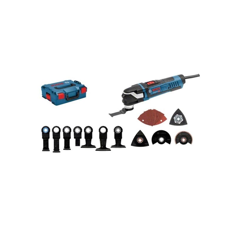 Découpeur ponceur gop 40-30 + 15 accessoires secteur 1.5 kg 400 w découpeur ponceur gop 40-30 + 15 accessoires 1 coffret(s) oui 1.5 ° - bosch