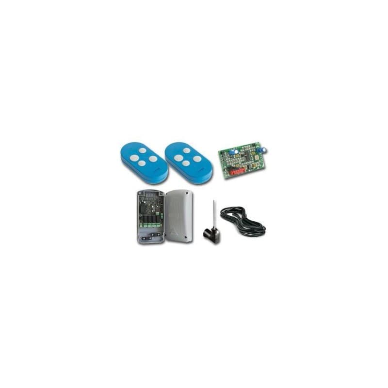 Kit radio quadricanal 433,92 mhz portes et volets roulants kit radio quadricanal 433,92 mhz portes et volets roulants 1 kit(s) de 6 pièce(s) - came fr