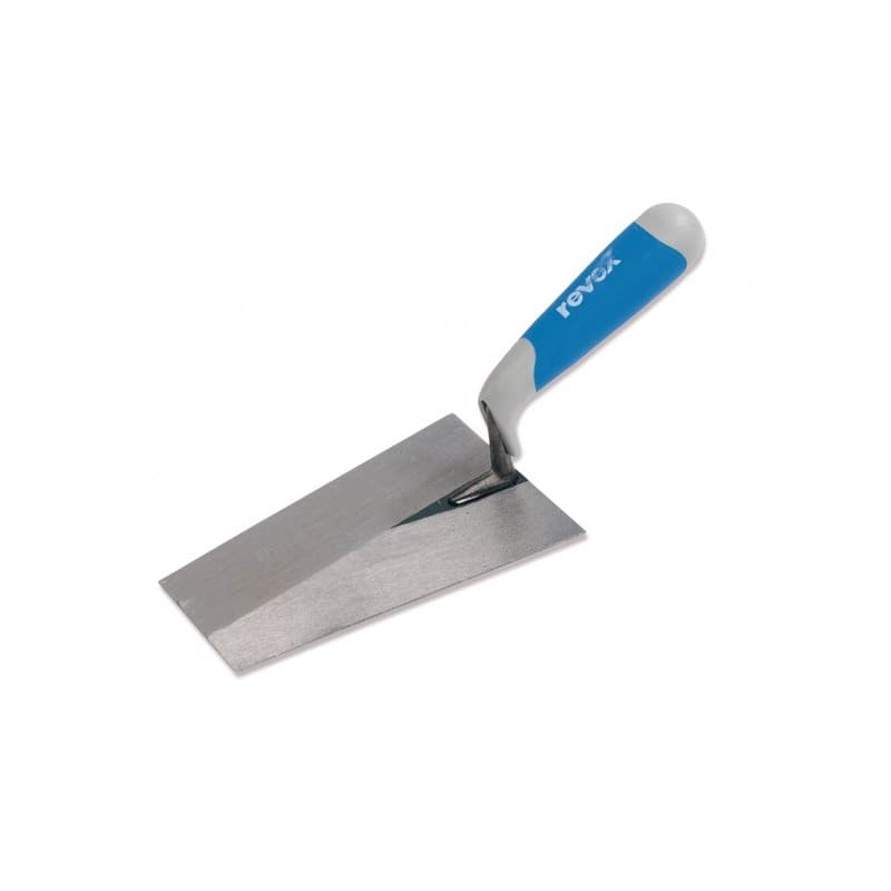 Truelle italienne carée bi-matière 1 pièce(s) acier bi-matière truelle italienne carrée bi-matière 13.5 cm truelle carré 329 g 200 mm - revex sas