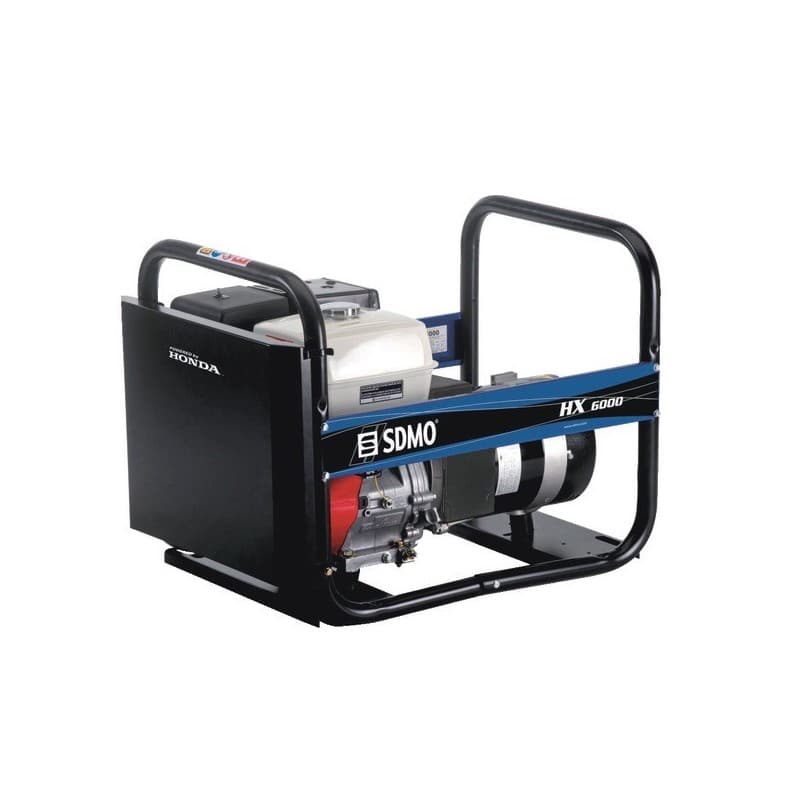 Groupe électrogène hx 6000 c5 thermique 79 kg honda 2.4 heure(s) groupe électrogène hx 6000 c5 68 dba 1 pièce(s) 6.1 litre(s) 6000 w - sdmo industries