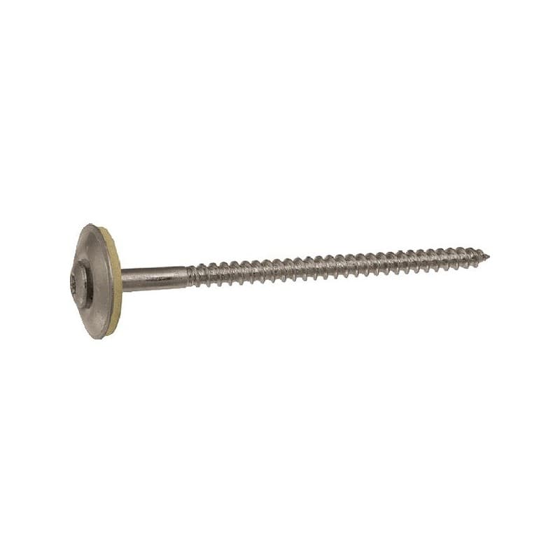 Vis de toiture inox a2 brut 60 mm torx (x) bois 4.5 mm tête fraisée (tf), tête bombée (b) vis toiture tête fraisée bombée torx inox a2 brut 4,5x60 ass