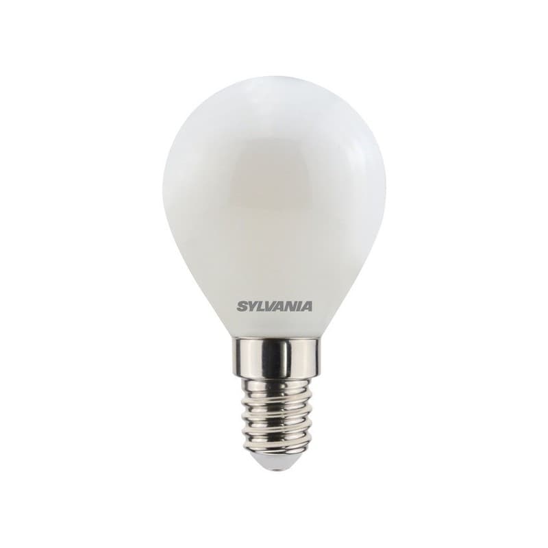 Ampoules sphériques dépolies dimmables blanc chaud 2700 °k 470 15000 heure(s) 4.5 w e14 1 pièce(s) ampoule sphérique dépolie 4,5w 2700°k 470lm e14 dim
