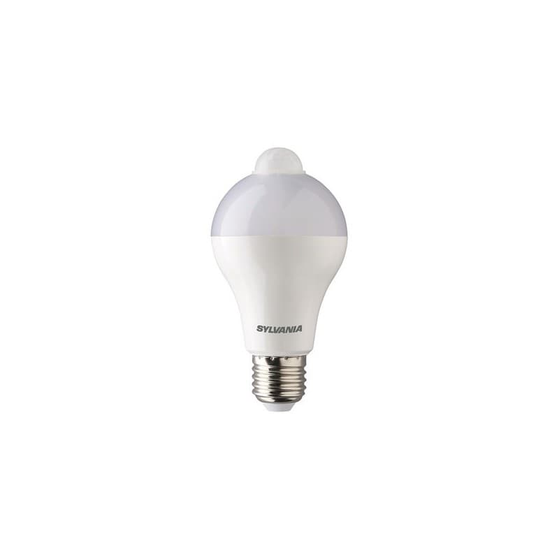 Ampoule avec détecteur de présence 12w 3000°k 1055lm e27 blanc chaud e27 3000 °k 12 w 15000 heure(s) 1055 ampoule avec détecteur de présence 12w 3000°